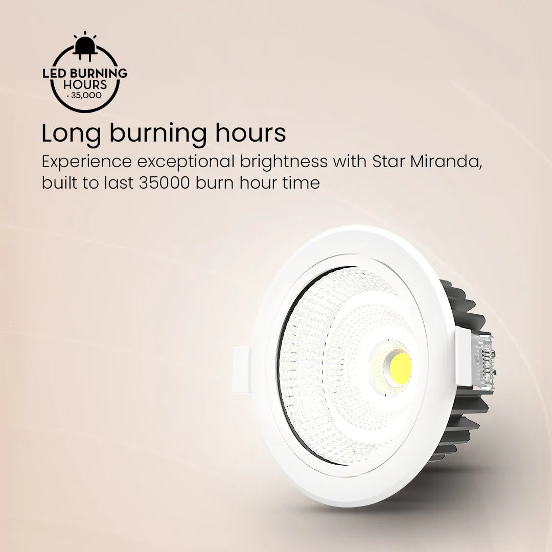 30W Star Miranda Round Led COB