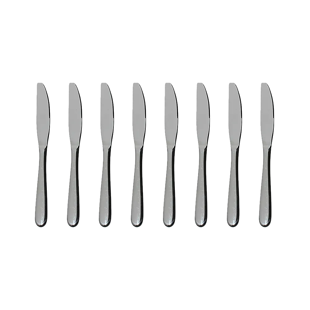 32-Piece Gleaming Stainless Steel Cutlery Set