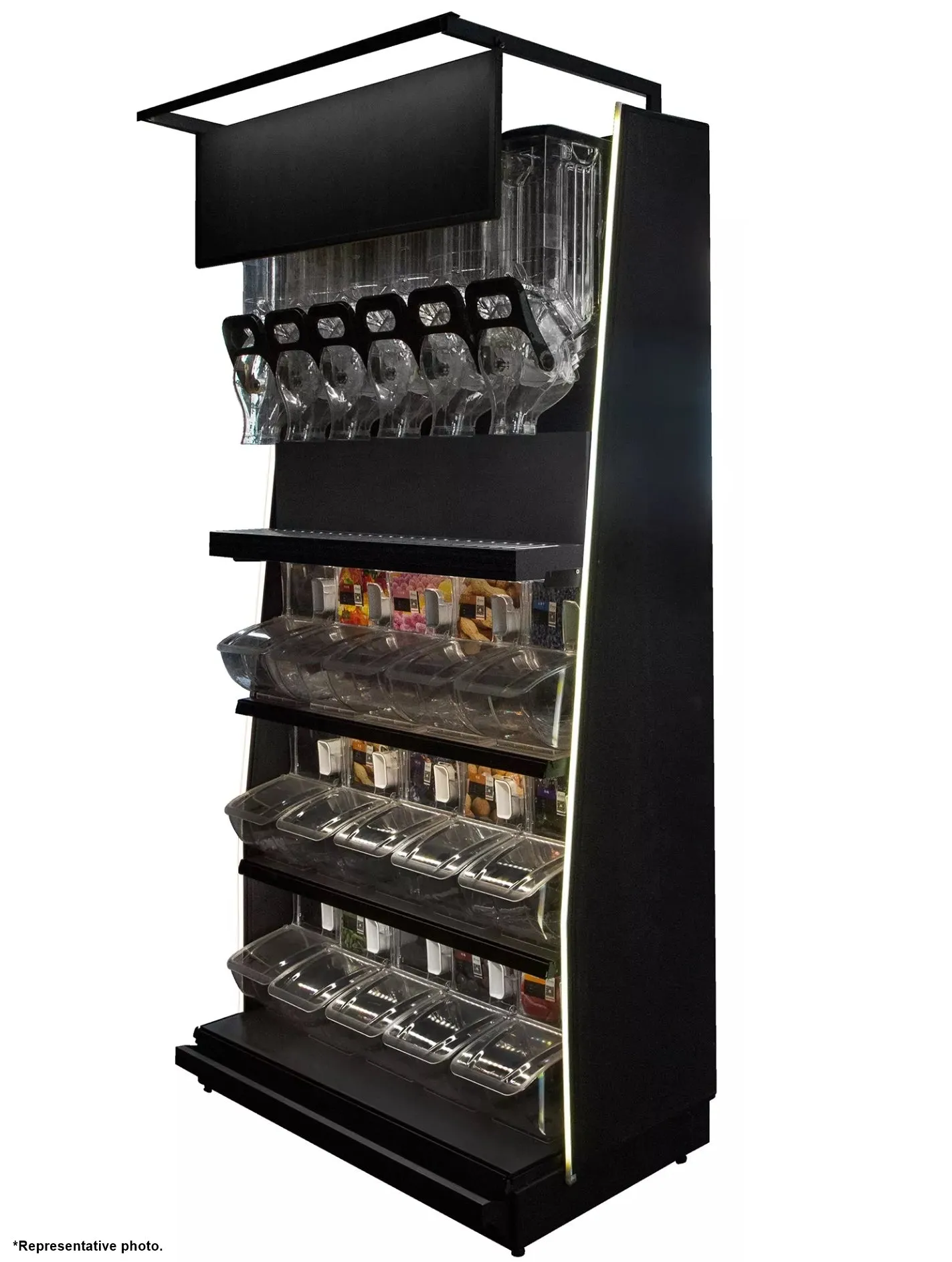 41'' Nuts Stand & Shelf Rack Display Empty EK-008-03