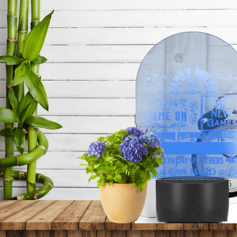 Acrylic Family Rules Light: Illuminate Your Gaming Haven