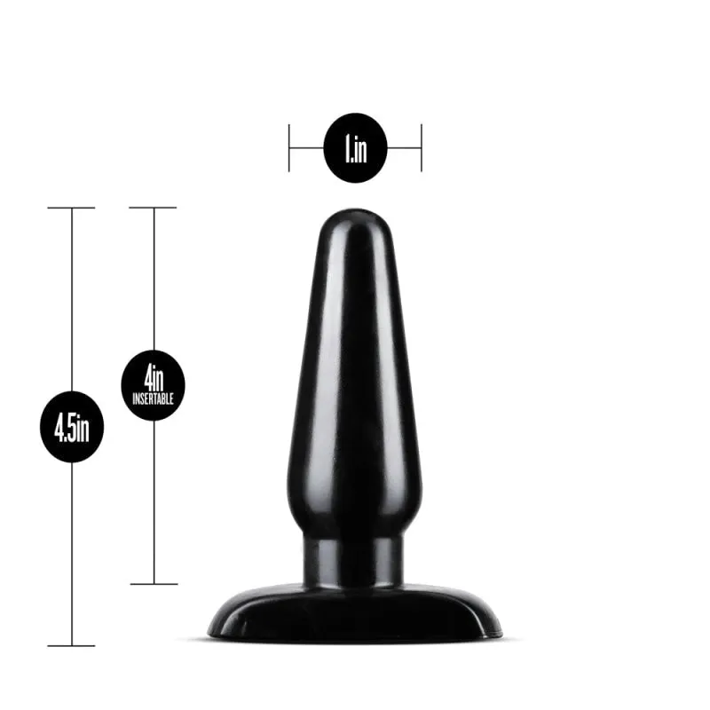 Anal Adventures - Basic Plug Kit - Black