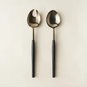 Ari Aged Bronze Serving Set