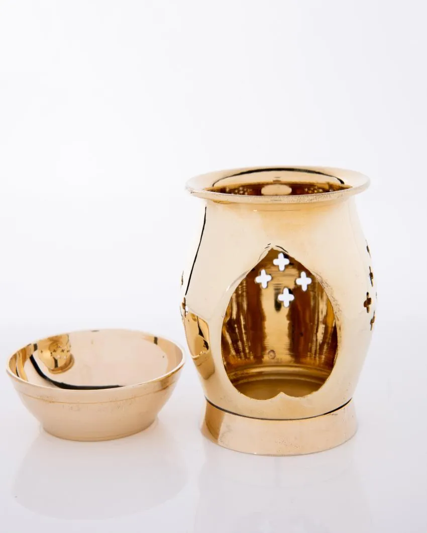 Aroma Brass Oil Burner | 3 x 4 inches