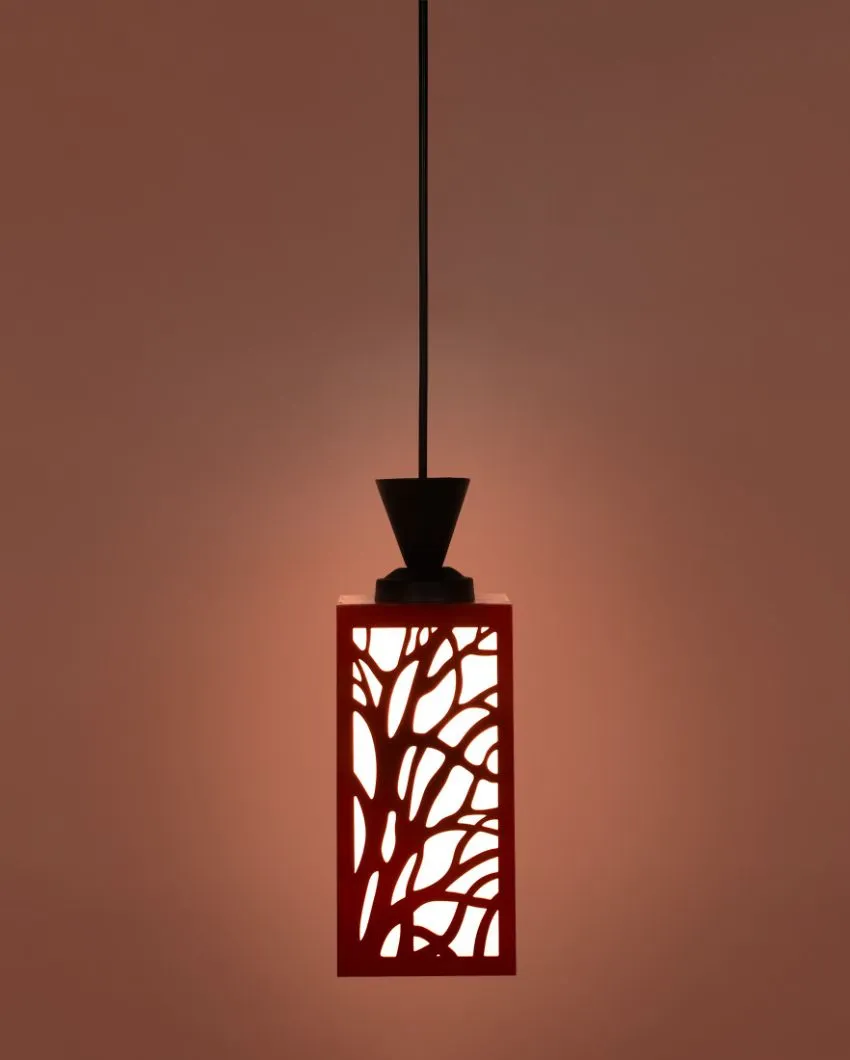 Artisan Piece Wooden Style Creative Pendant Lamp | 4 x 4 x 36 inches