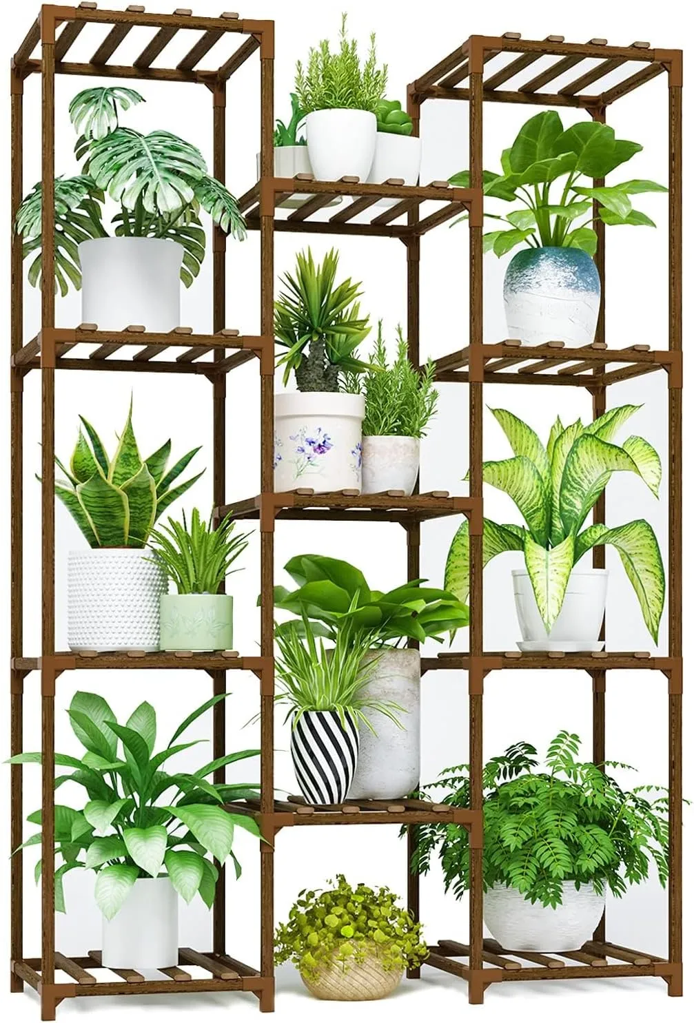 Bamboo Customizable Plant Stand