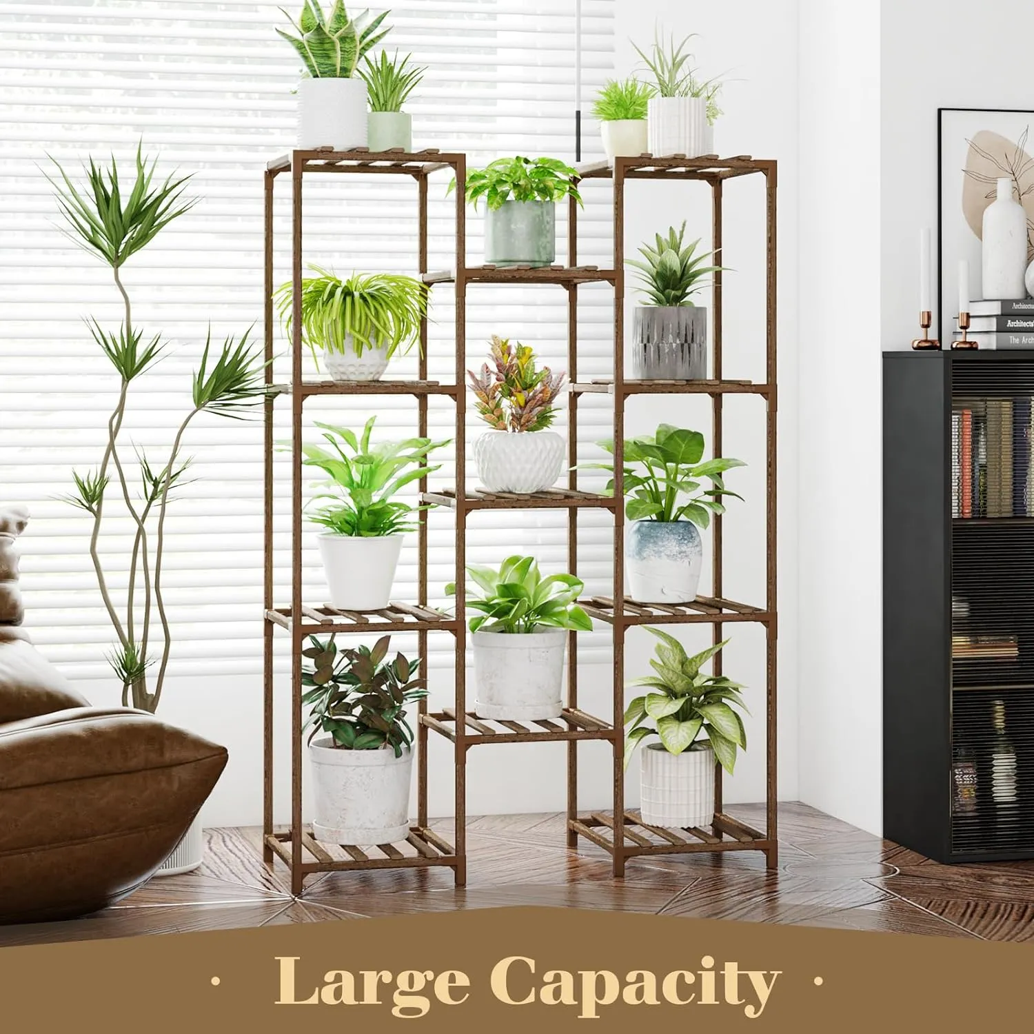 Bamboo Customizable Plant Stand