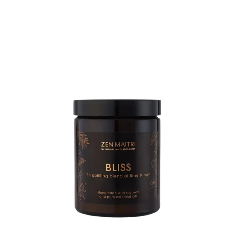 Bliss Candle with Lime & Juniper Berry | Uplifting and Cleansing