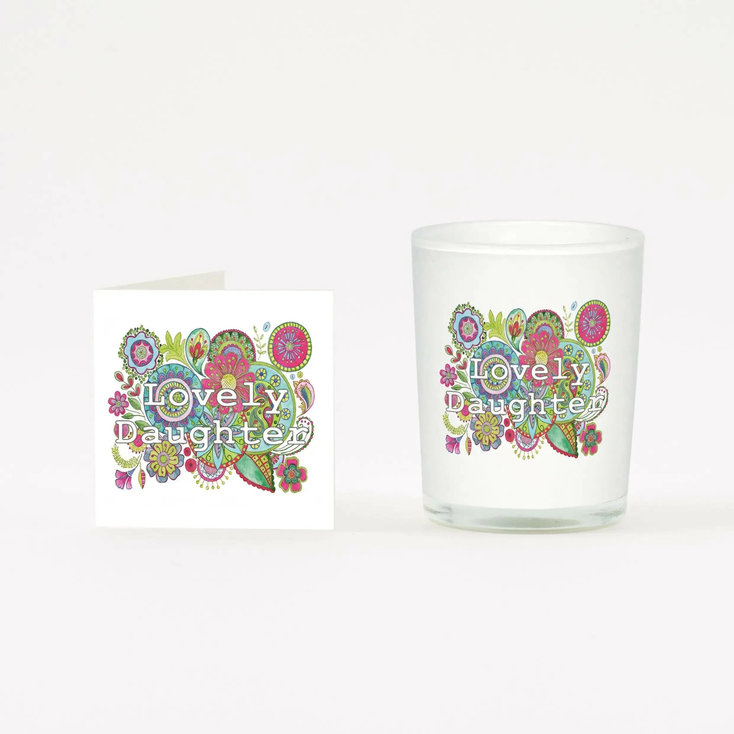 Boho Daughter Boxed Candle  Card Set - Perfect Gift for Any Occasion