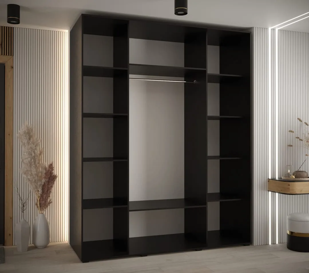 Cannes IX Sliding Door Wardrobe 190cm