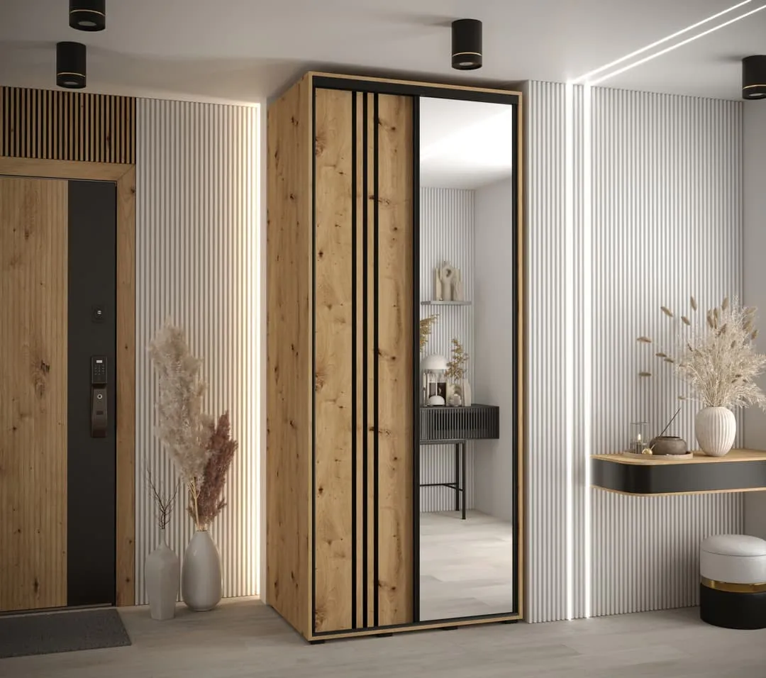 Cannes VII Sliding Door Wardrobe 120cm