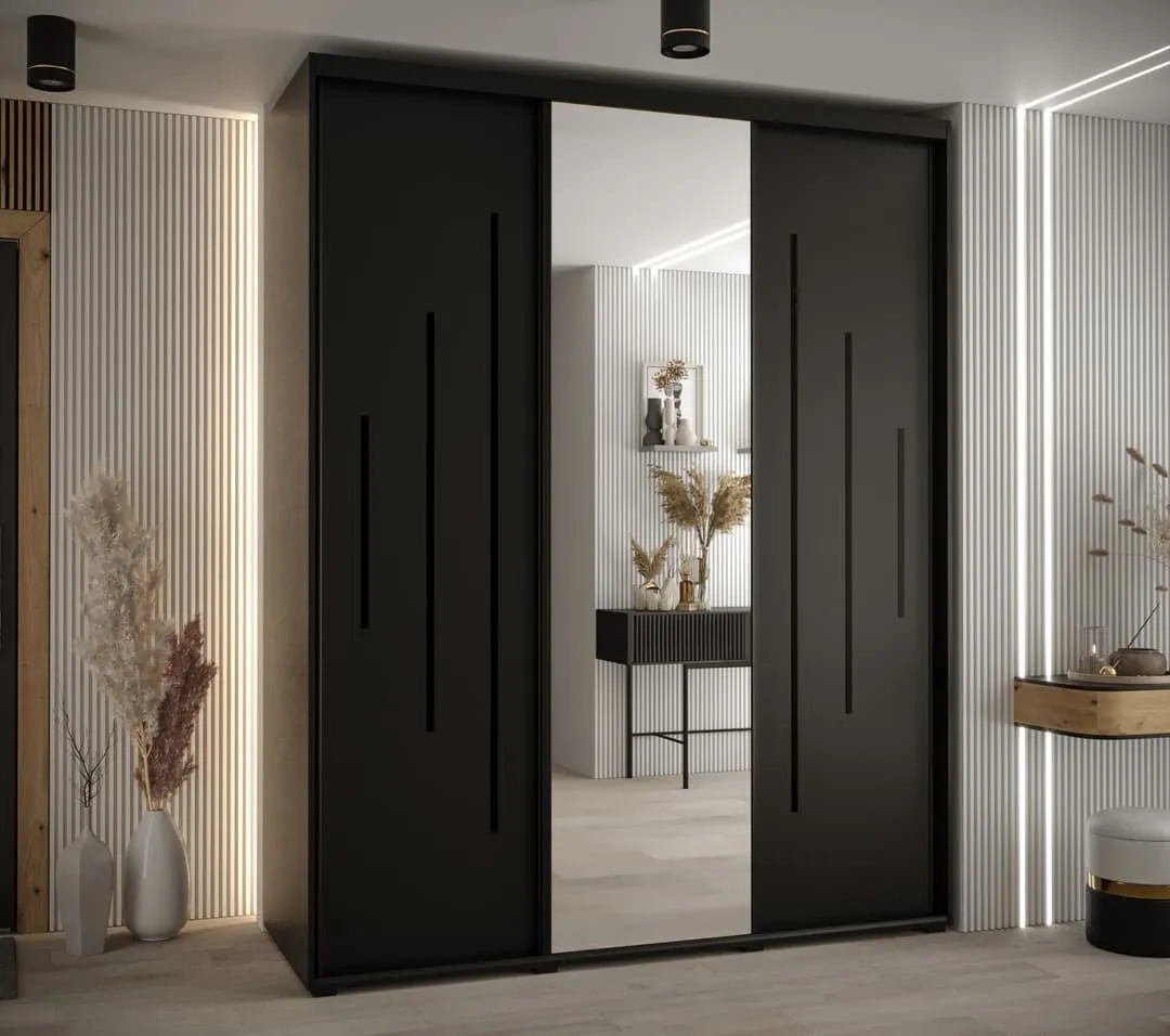 Cannes XIII Sliding Door Wardrobe 190cm