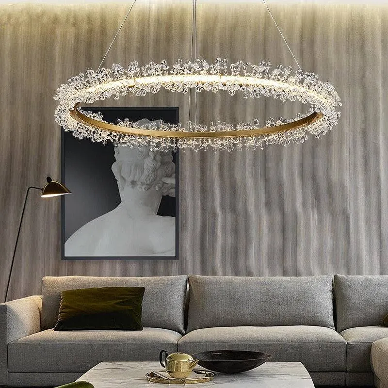 Capri Crystal Modern Light Fixture