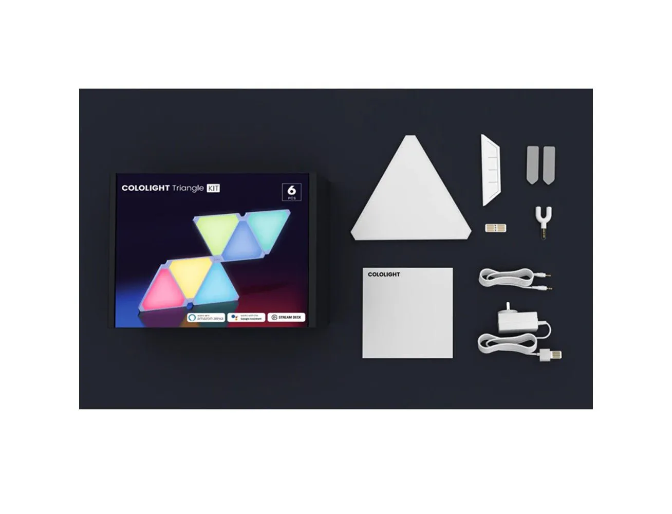 Cololight Lifesmart Triangle RGB Light Panels - 6 Pcs Kit