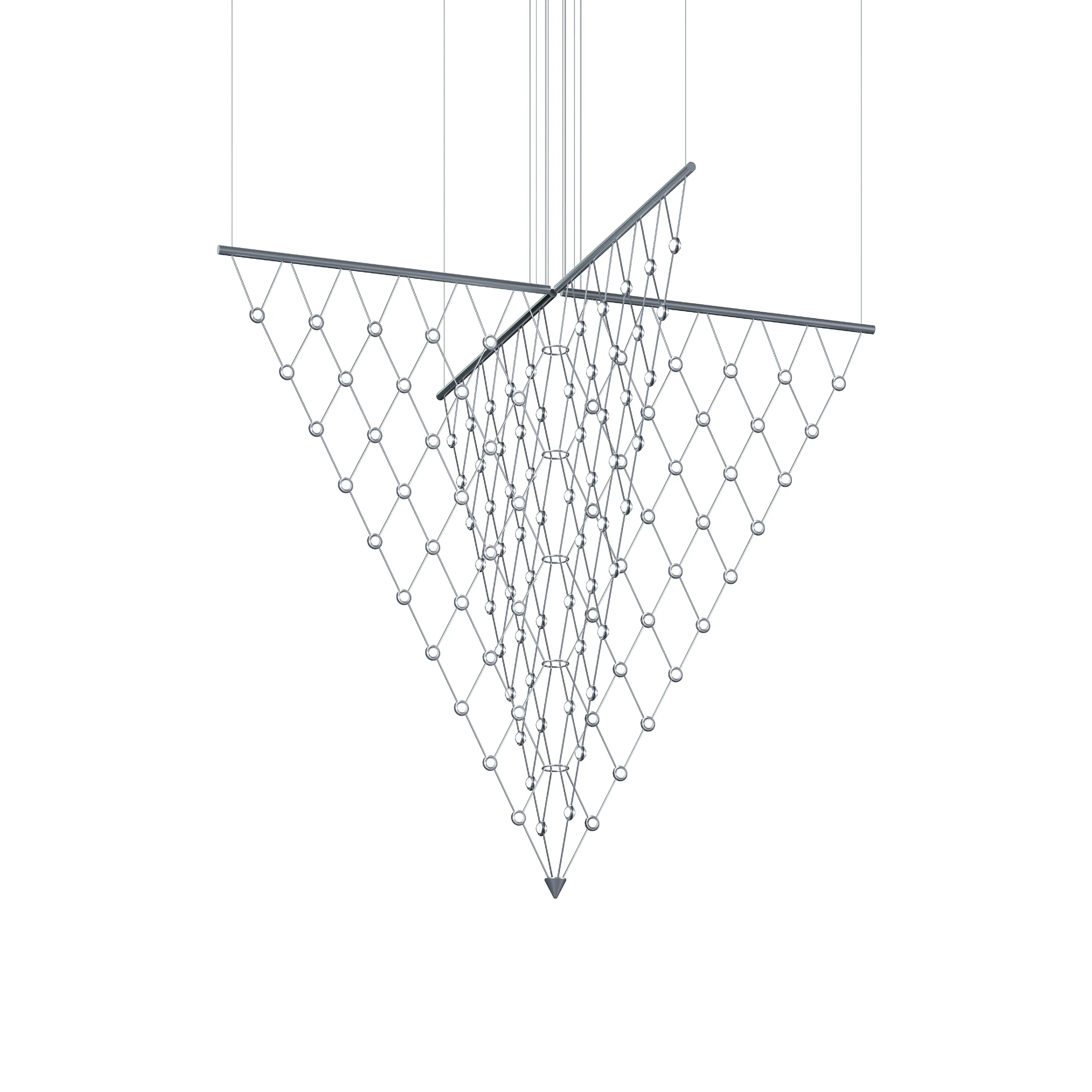 Constellation Galaxy Matrix Arrow LED Pendant Light