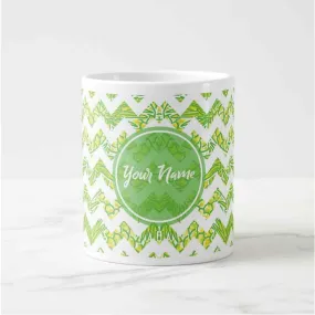 Custom Coffee Mug Tea Cups - Pinapple Strips