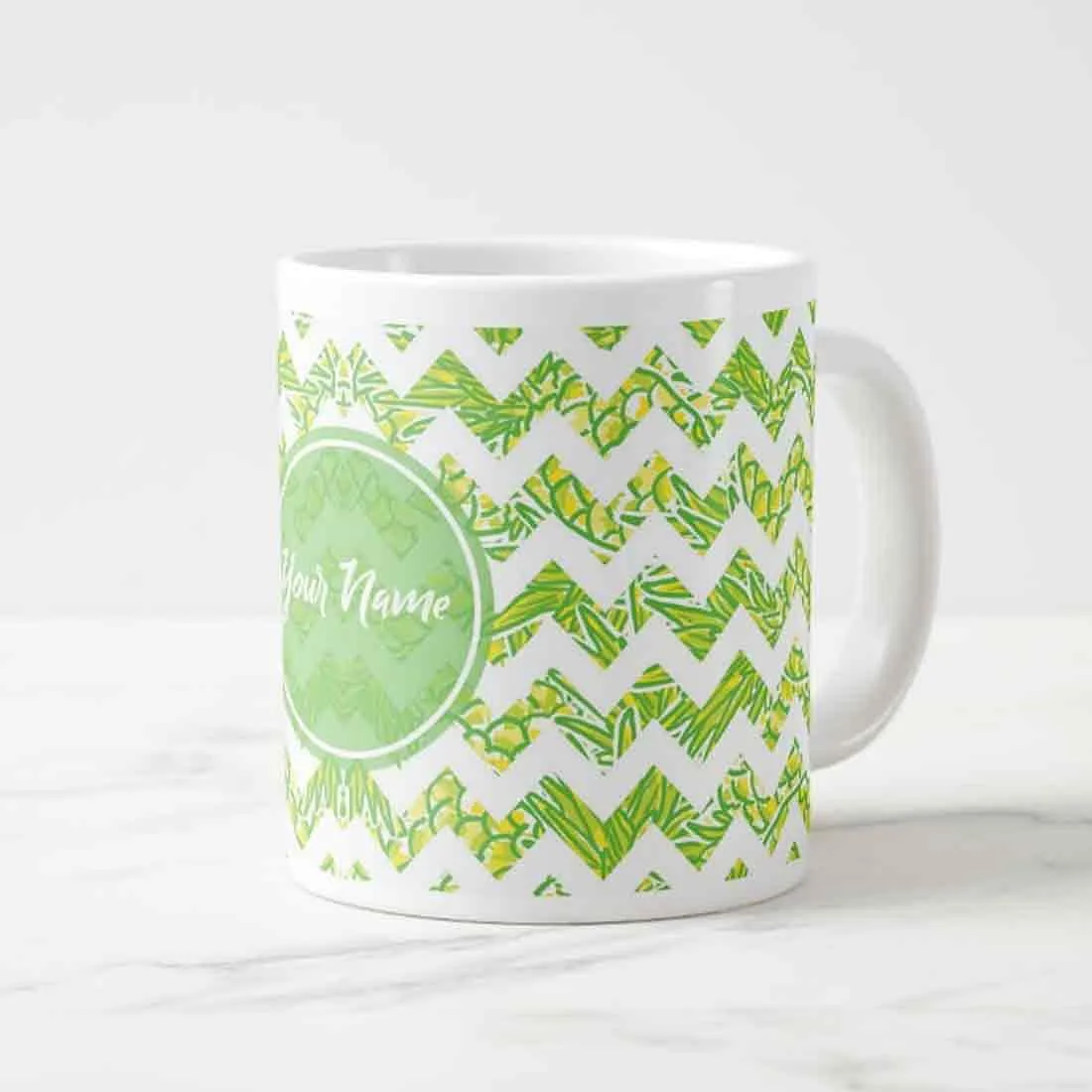 Custom Coffee Mug Tea Cups - Pinapple Strips