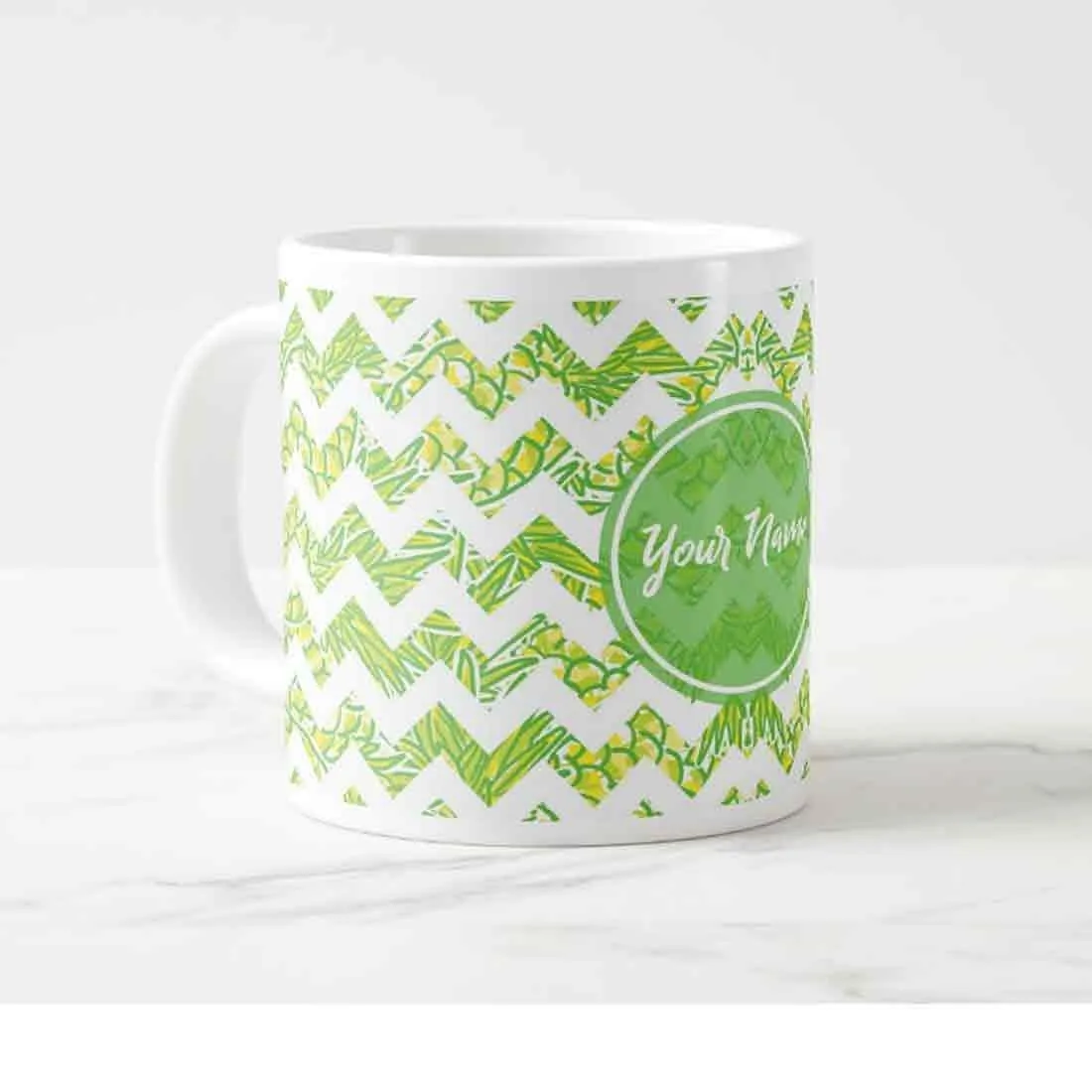 Custom Coffee Mug Tea Cups - Pinapple Strips