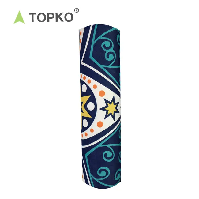 Custom Print Suede TPE Yoga Mat