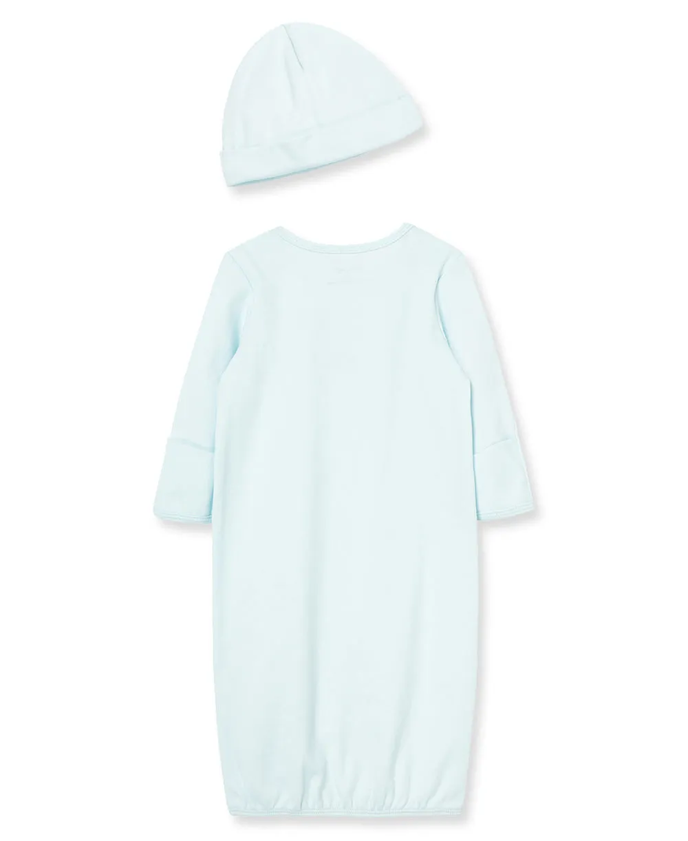 Cute Bear Sleeper Gown And Hat