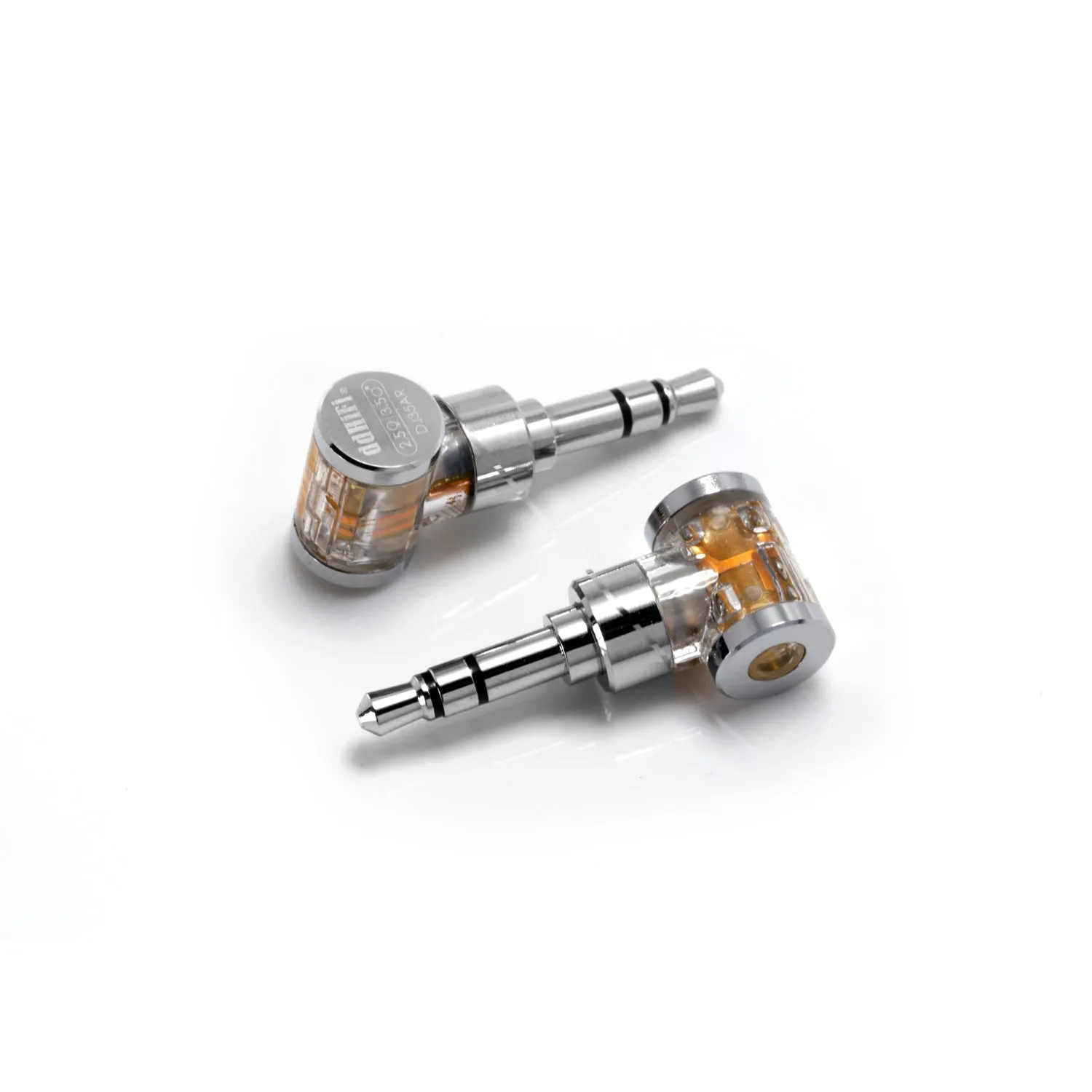 ddHiFi DJ35AR & DJ44AR Rhodium Plated 2.5mm Female to 3.5mm & 4.4mm Male Adapter