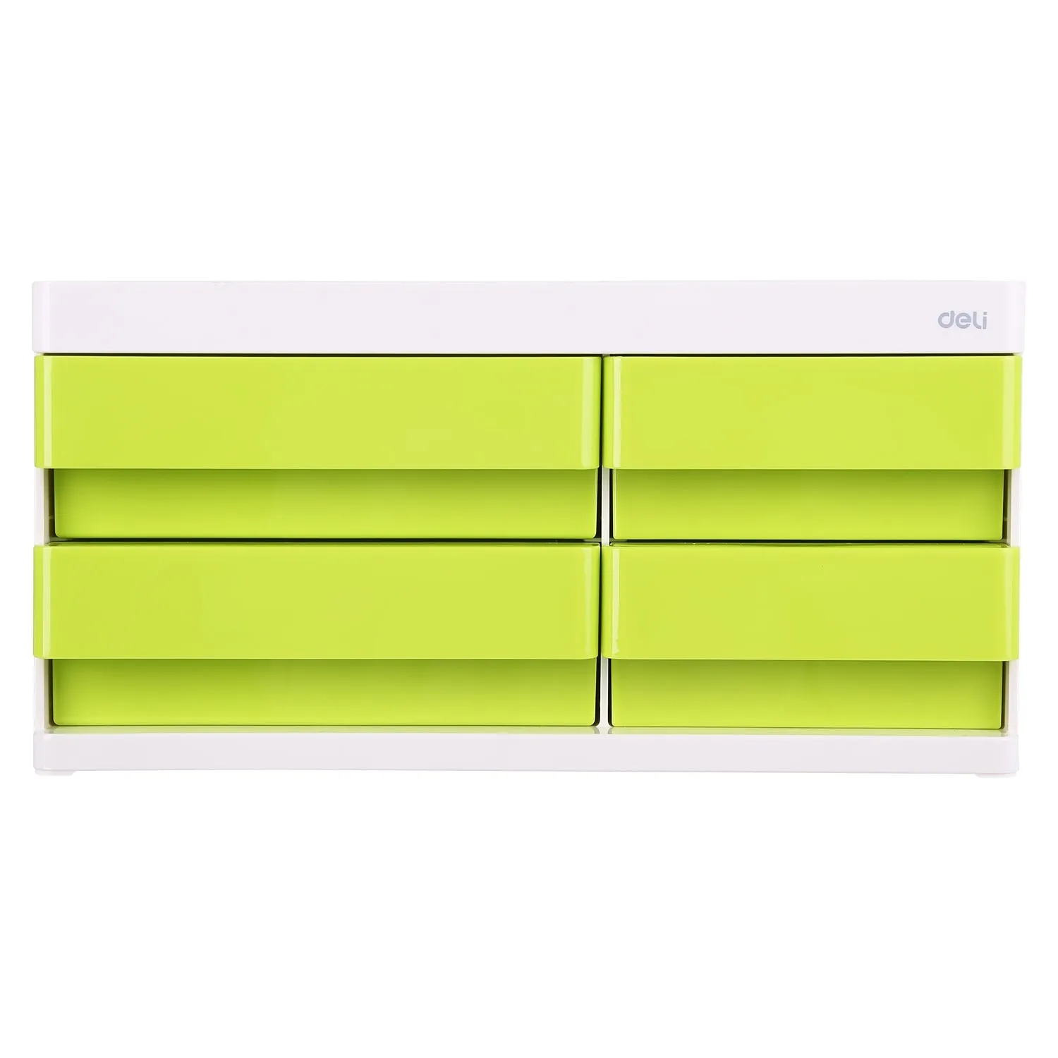 Deli Desk Organizer 4-Drawers 265x189x131mm Green