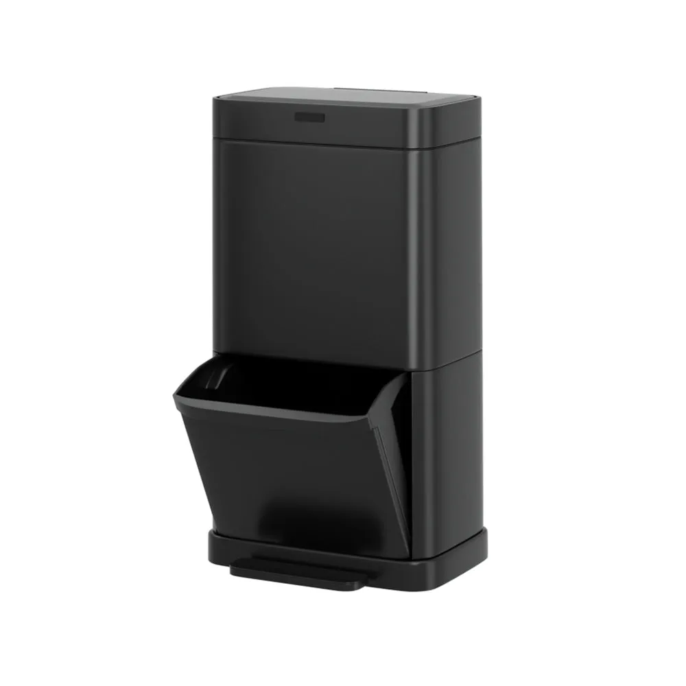 Devanti 70L Motion Sensor Bin Pedal Bins Automatic Black