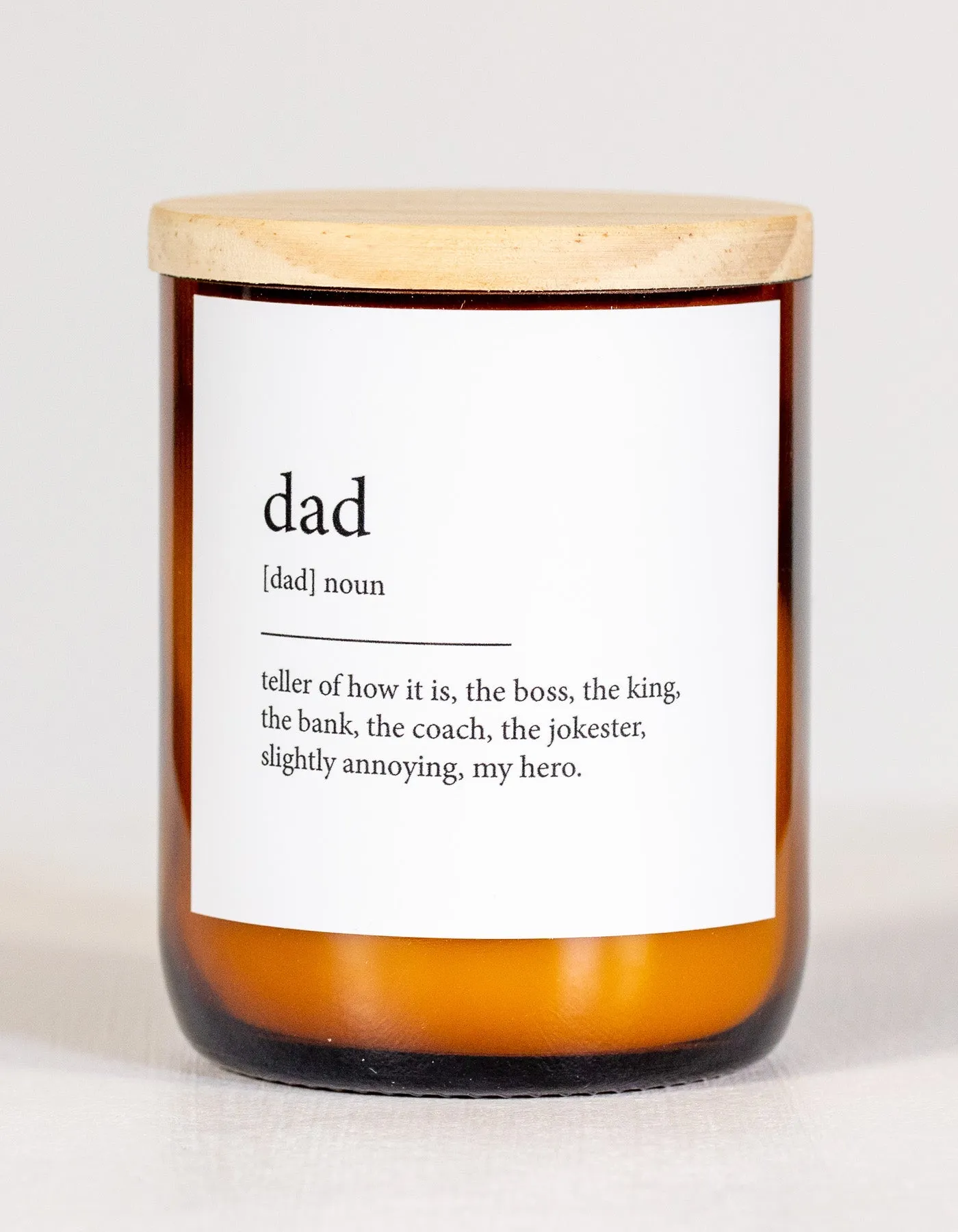 Dictionary Candle – Dad