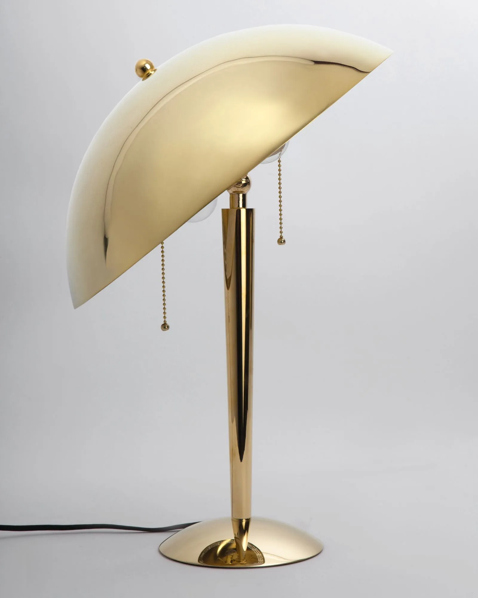 Dome Table Lamp with Solid Shade