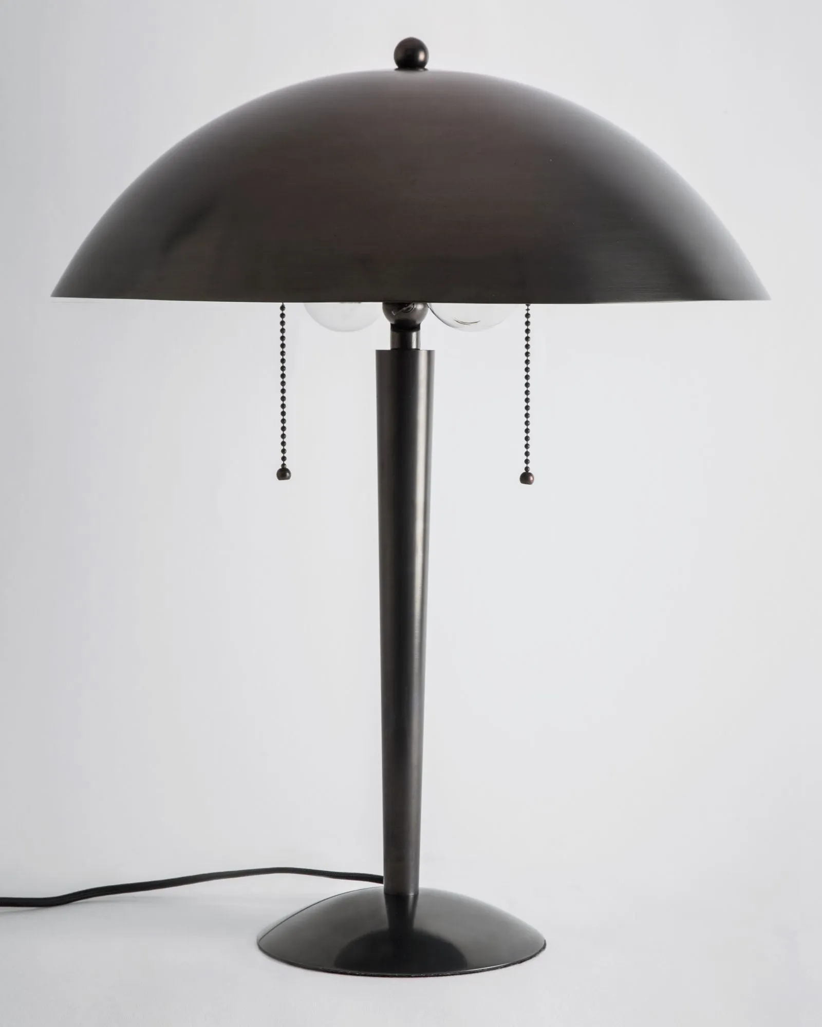 Dome Table Lamp with Solid Shade