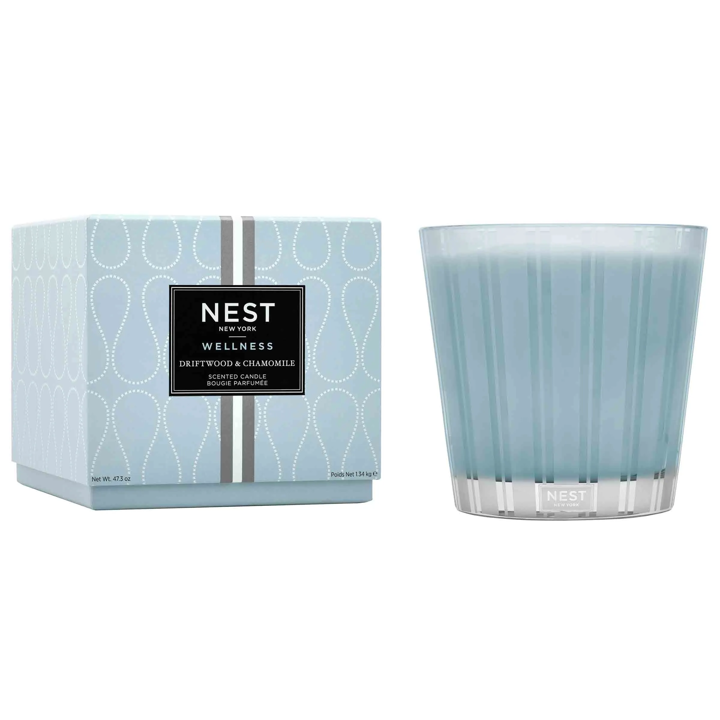 Driftwood & Chamomile Luxury Candle 47.3 oz by Nest New York