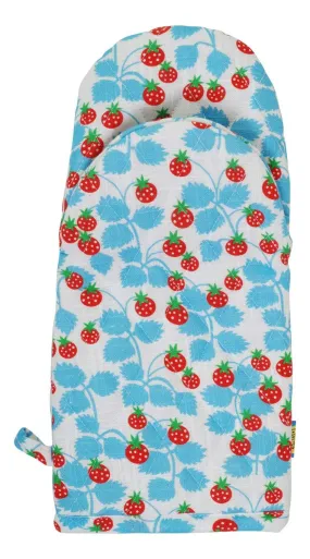 Duns Oven Glove - Wild Strawberries Blue