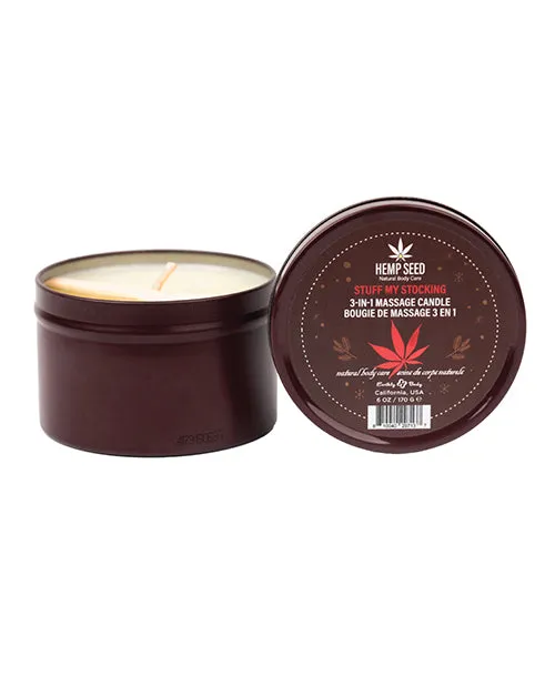 Earthly Body 2024 Holiday 3 in 1 Massage Candle