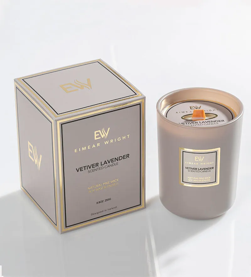 Eimear Wright Vetiver Lavender Candle 145g