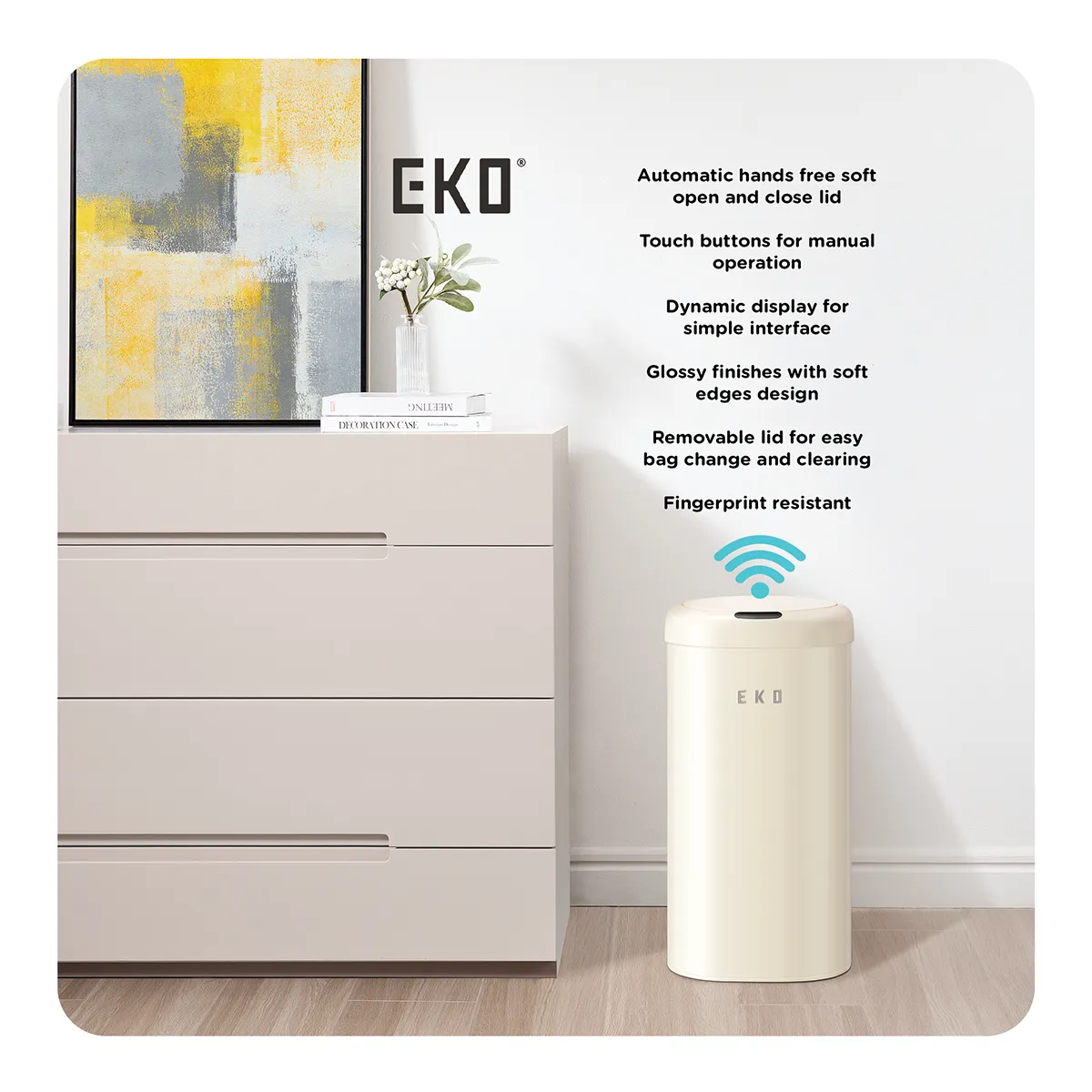 EKO Sensor Bin | Vintage | EK9184 | 15L,20L