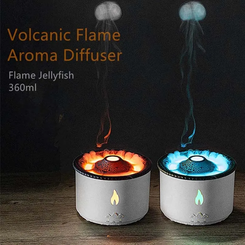 Essential Volcano Flame Oil Diffusers