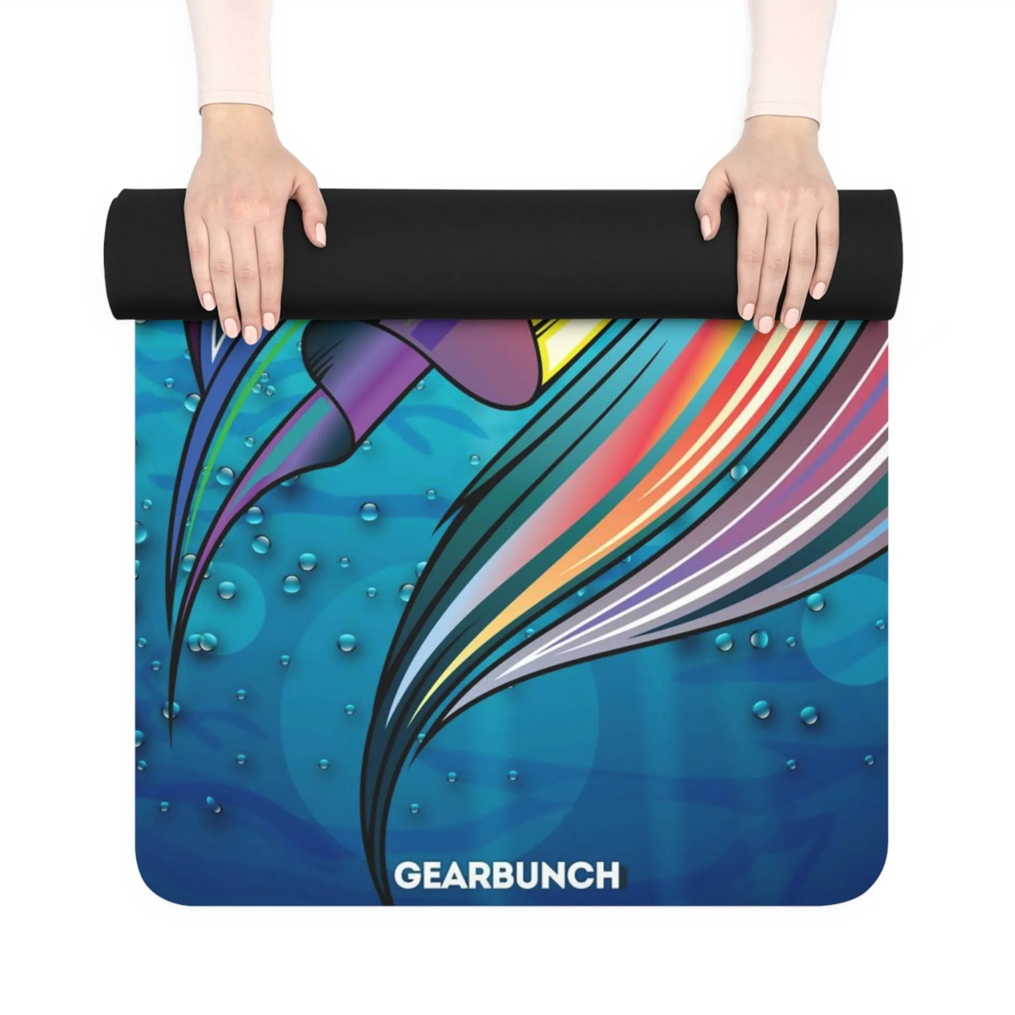 GearBunch Colorful Goldfish Yoga Mat