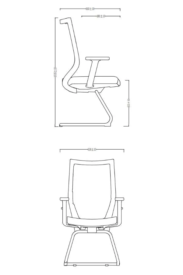 High Back Conference Chair with Lumbar Support, Reclining High Back with Breathable Mesh with Armrest, Comfortable Desk Chairs