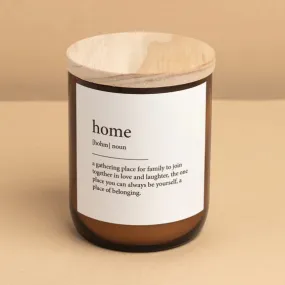 HOME - 'Dictionary Meaning Soy Candle'