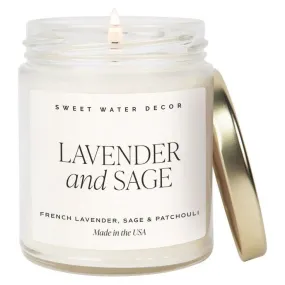 Lavender and Sage Candle