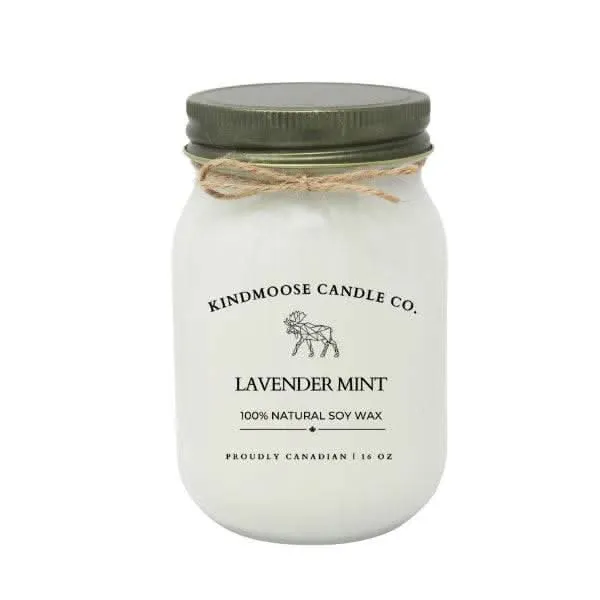 Lavender Mint Soy Candle