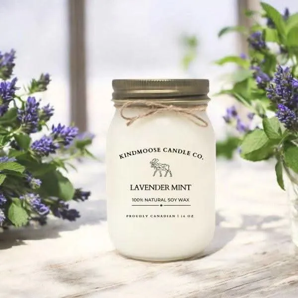 Lavender Mint Soy Candle