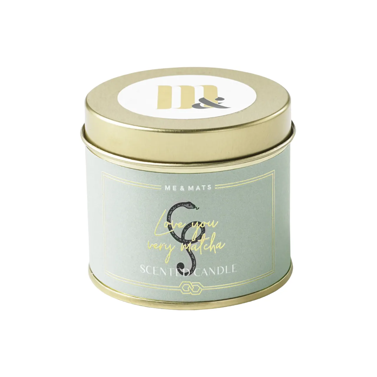 'Love You Very Matcha' Tin Candle | Grapefruit, Watermelon & Patchouli