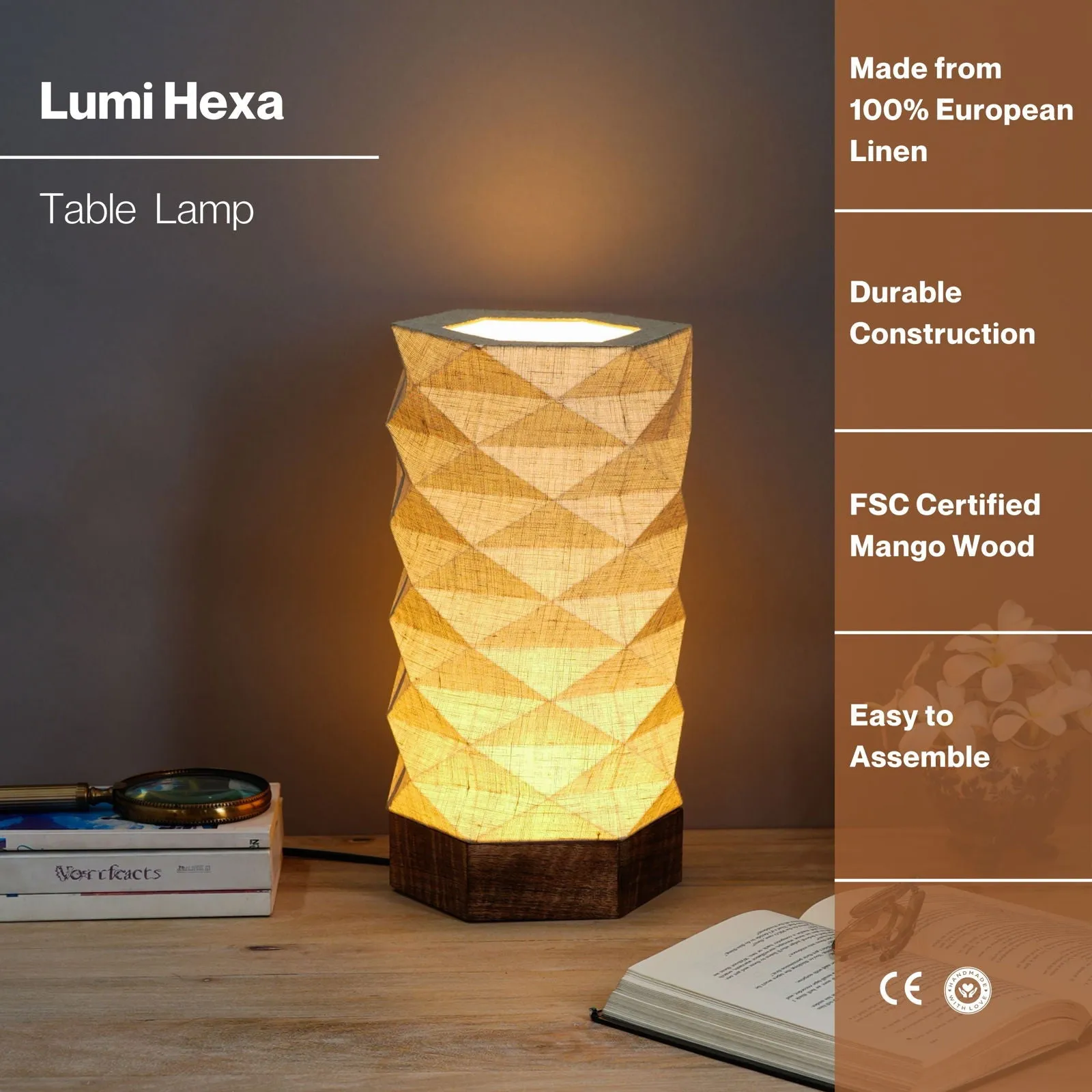 LumiHexa table lamp