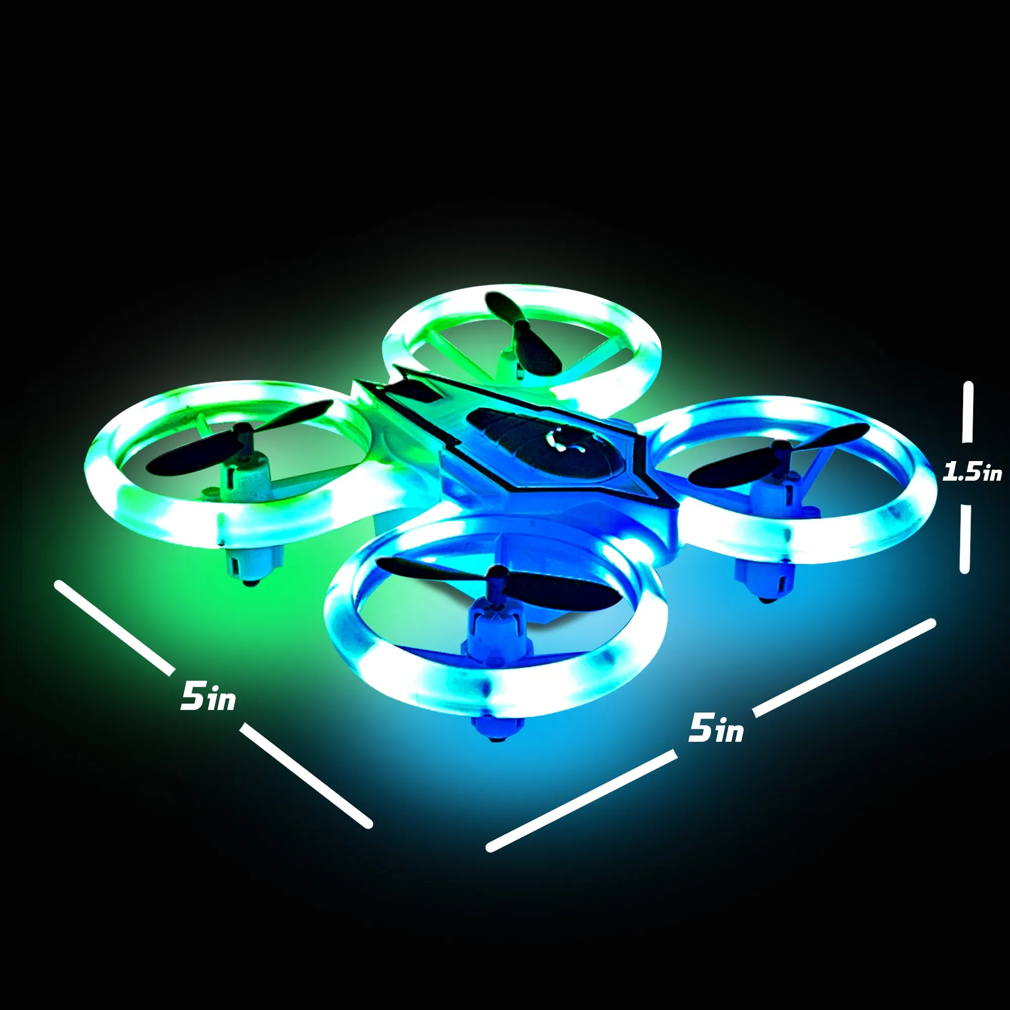 LumiTEK™ R/C - LED BOLT Mini Drone