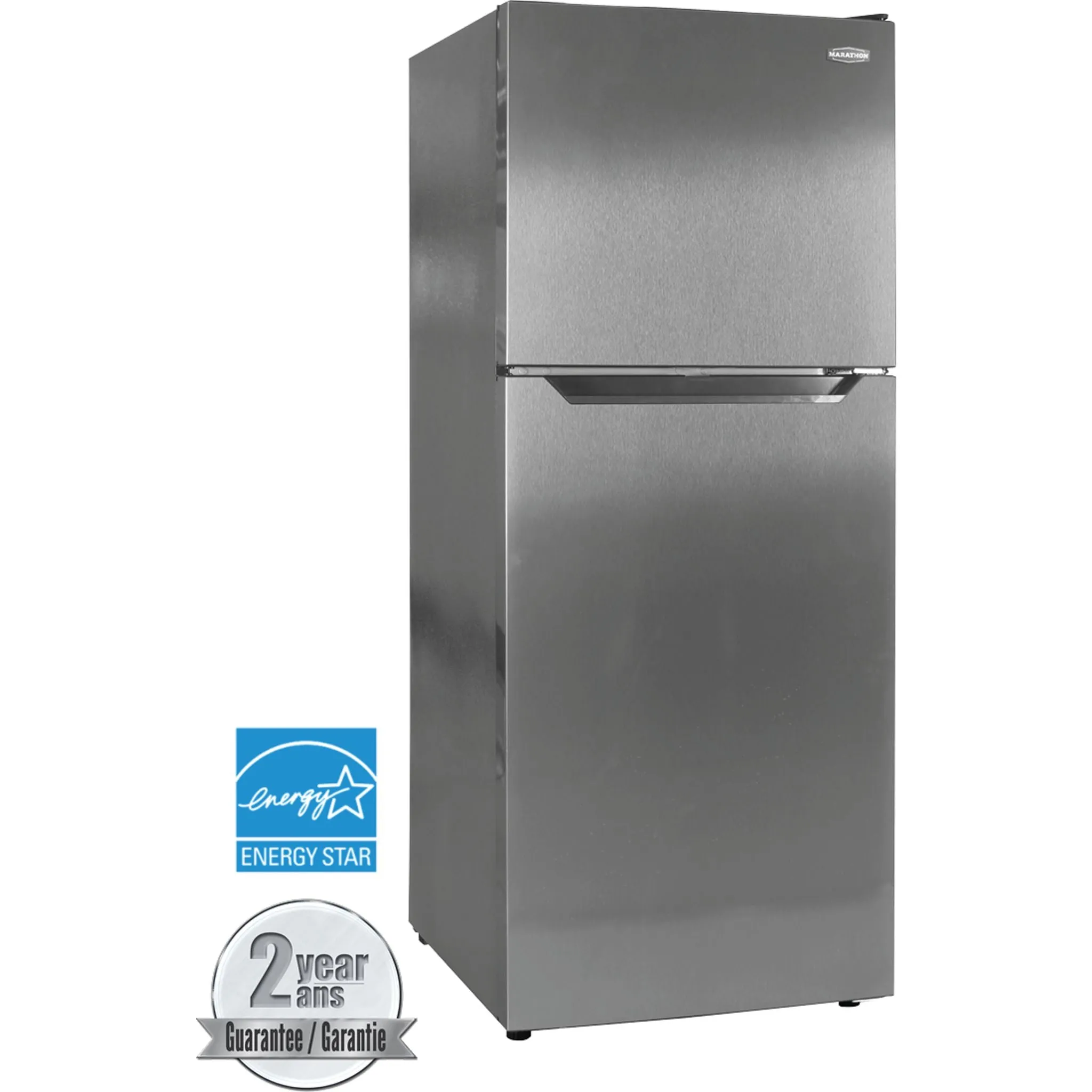 Marathon Top Mount Fridge (MFF123SS) - Stainless Steel