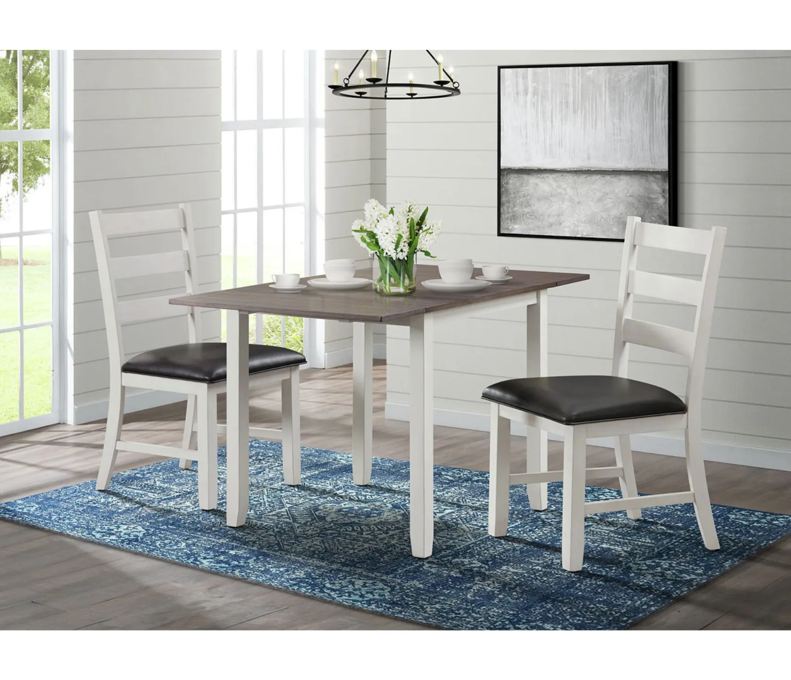 Martin 3 Pack Dining - White