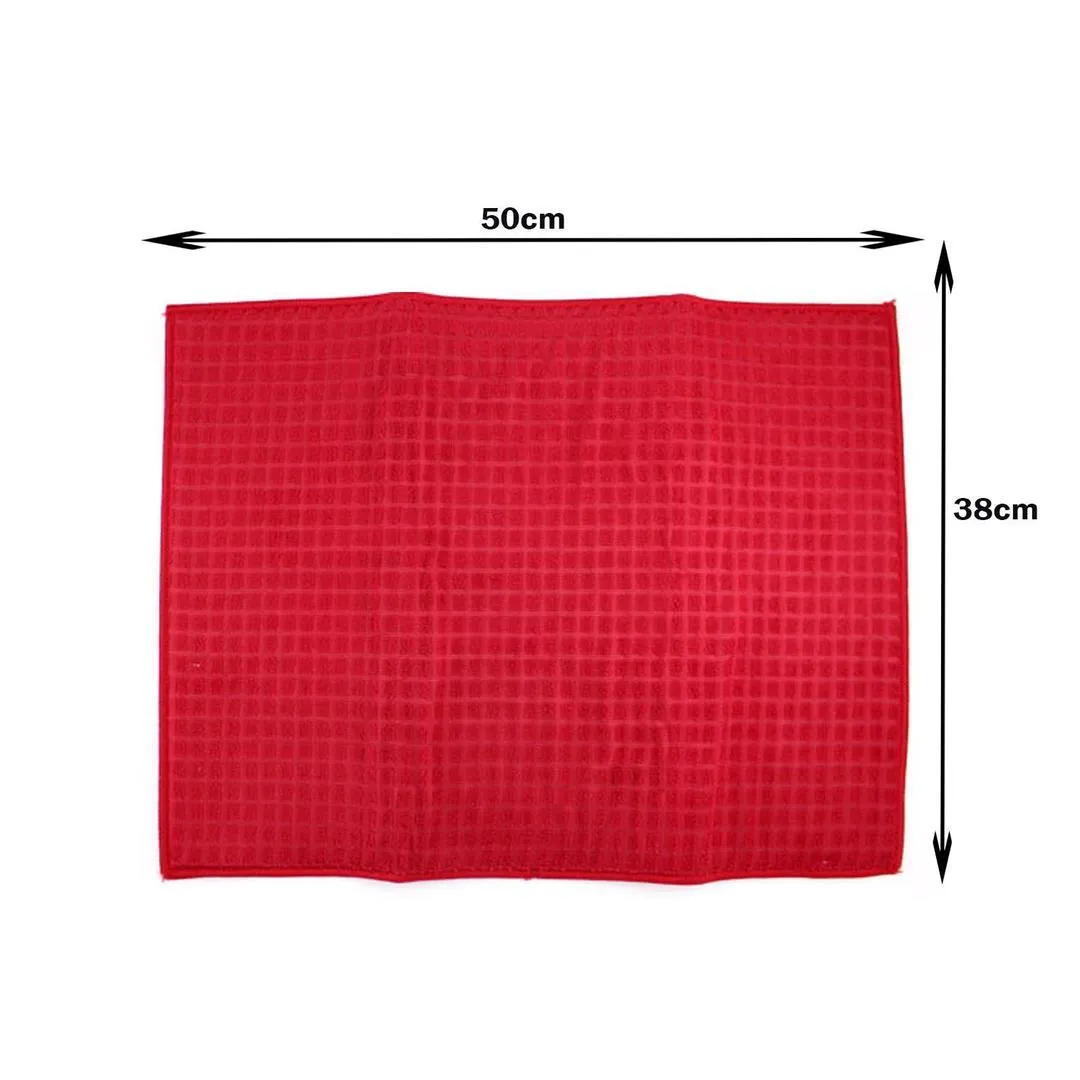 Microfiber Dish Cloths Drying Mat, Kitchen Countertop Cushion Pad Tableware Reversible