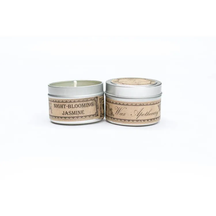 Night-Blooming Jasmine Botanical Travel Tin Candle