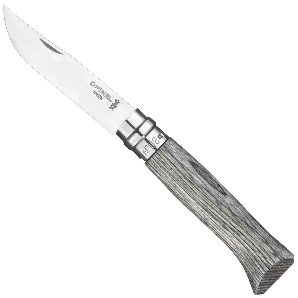 No.08 Laminated Birch Folding Knife