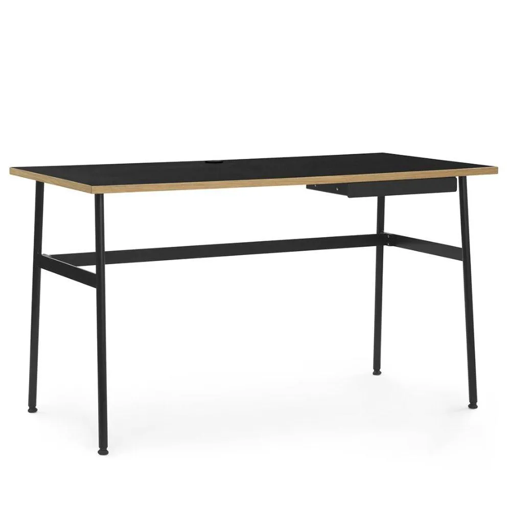 Normann Copenhagen Journal steel desk with laminated table-top